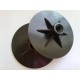 Polishing pad floppy D115 mm M14 black Package 200 pcs. Price - 0.46 Eur / pc. + VAT